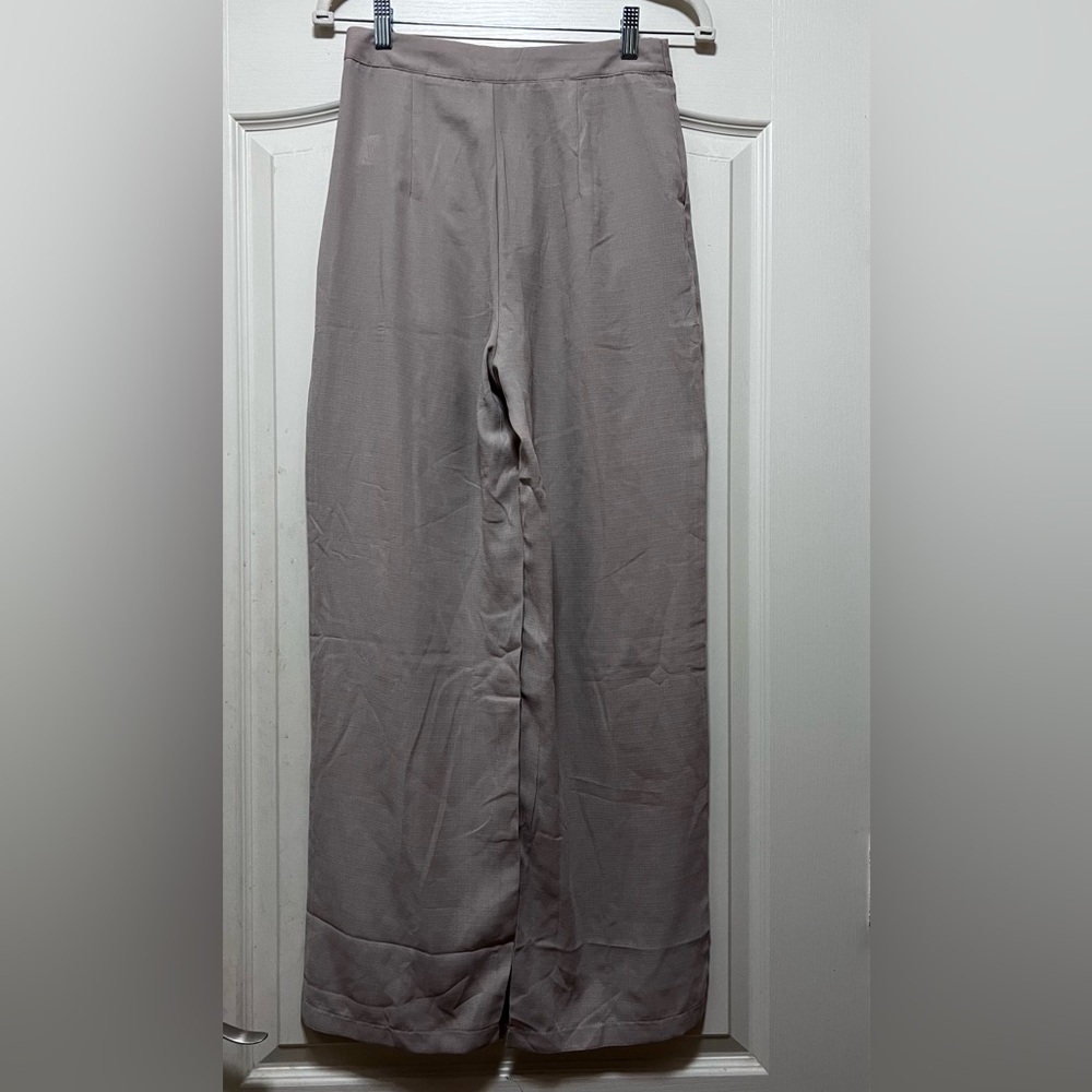 SHEIN vest and slack set, light khaki color. Women’s size small, US 4 - Picture 5 of 9